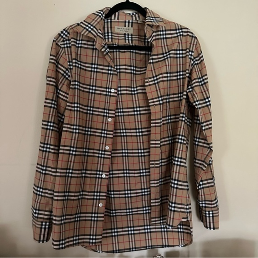 Classic Burberry Men’s Button Down